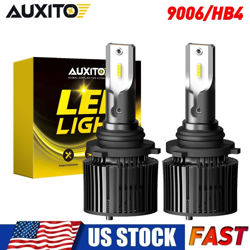 9006 HB4 LED Headlight Bulb Kit High or Low Beam 6000K Super White 30000LM Light