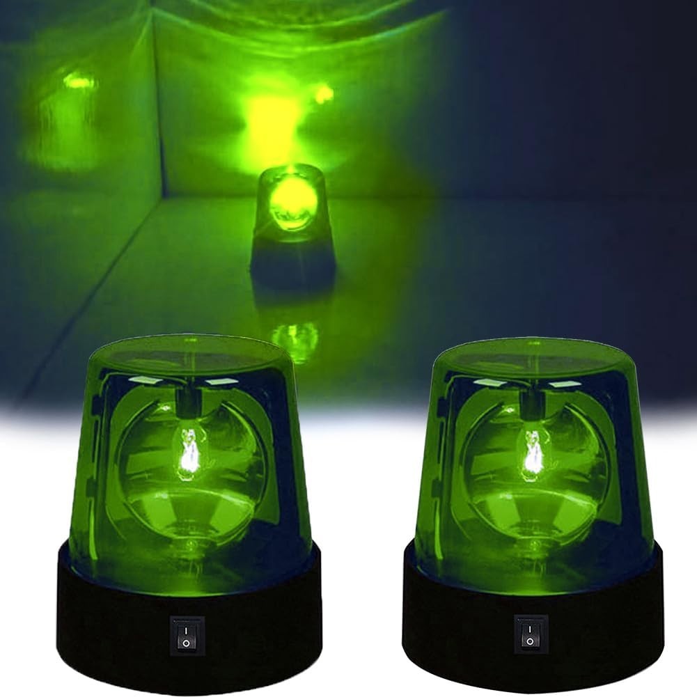360° LED Strobe Light – Green Disco Lamp for Unforgettable Parties & Events