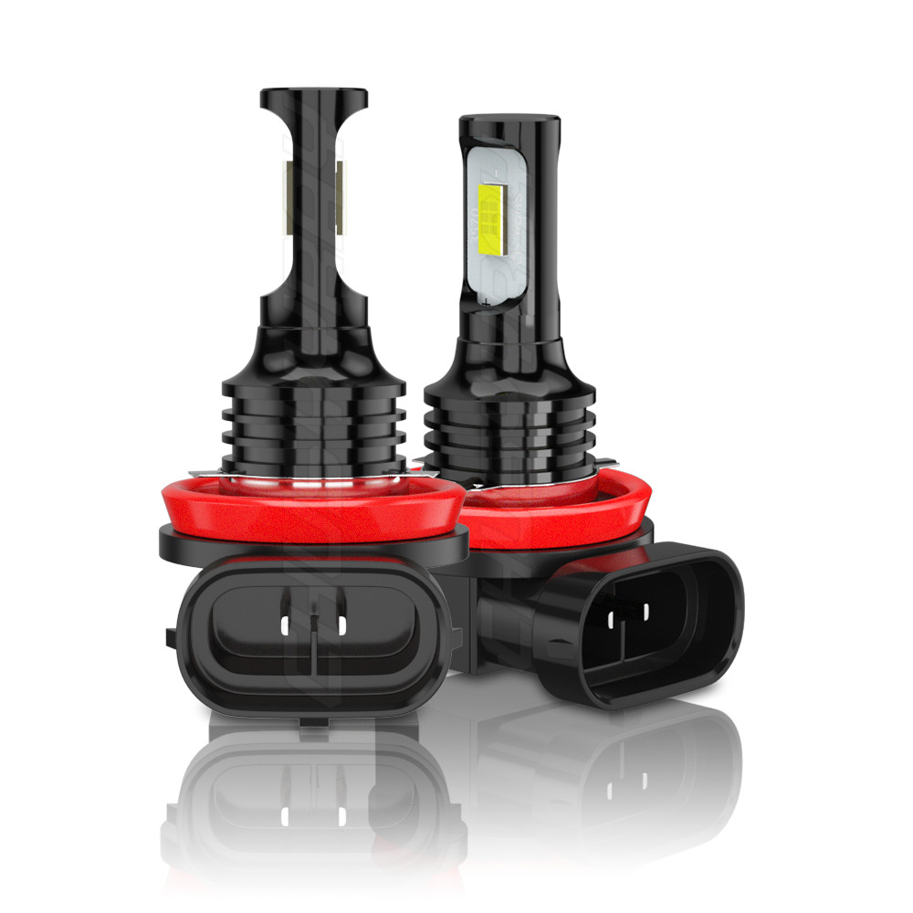 For 2006 2007 Suzuki GSXR600 GSXR750 LED Headlight Bulbs H7+H11 2set 6000K White