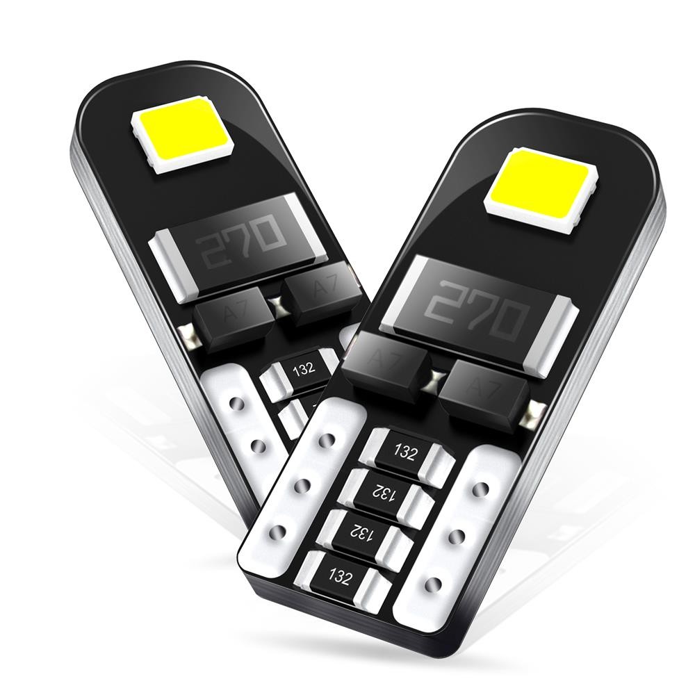 AUXITO 40X T10 LED License Plate Light Bulbs 6000K White 2825 194 Super Bright