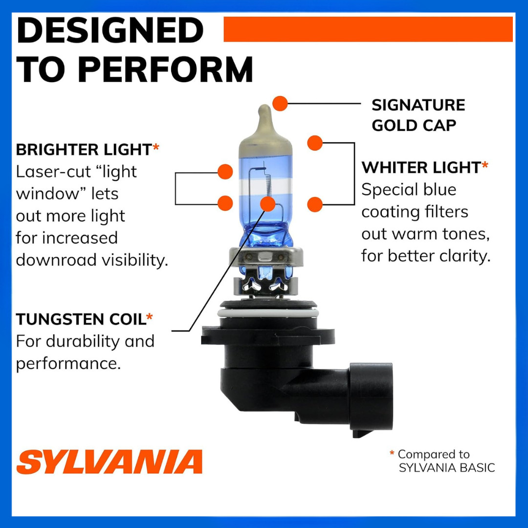 SYLVANIA 9006 SilverStar Ultra Halogen Headlight Bulbs Fog Light 2 Bulbs