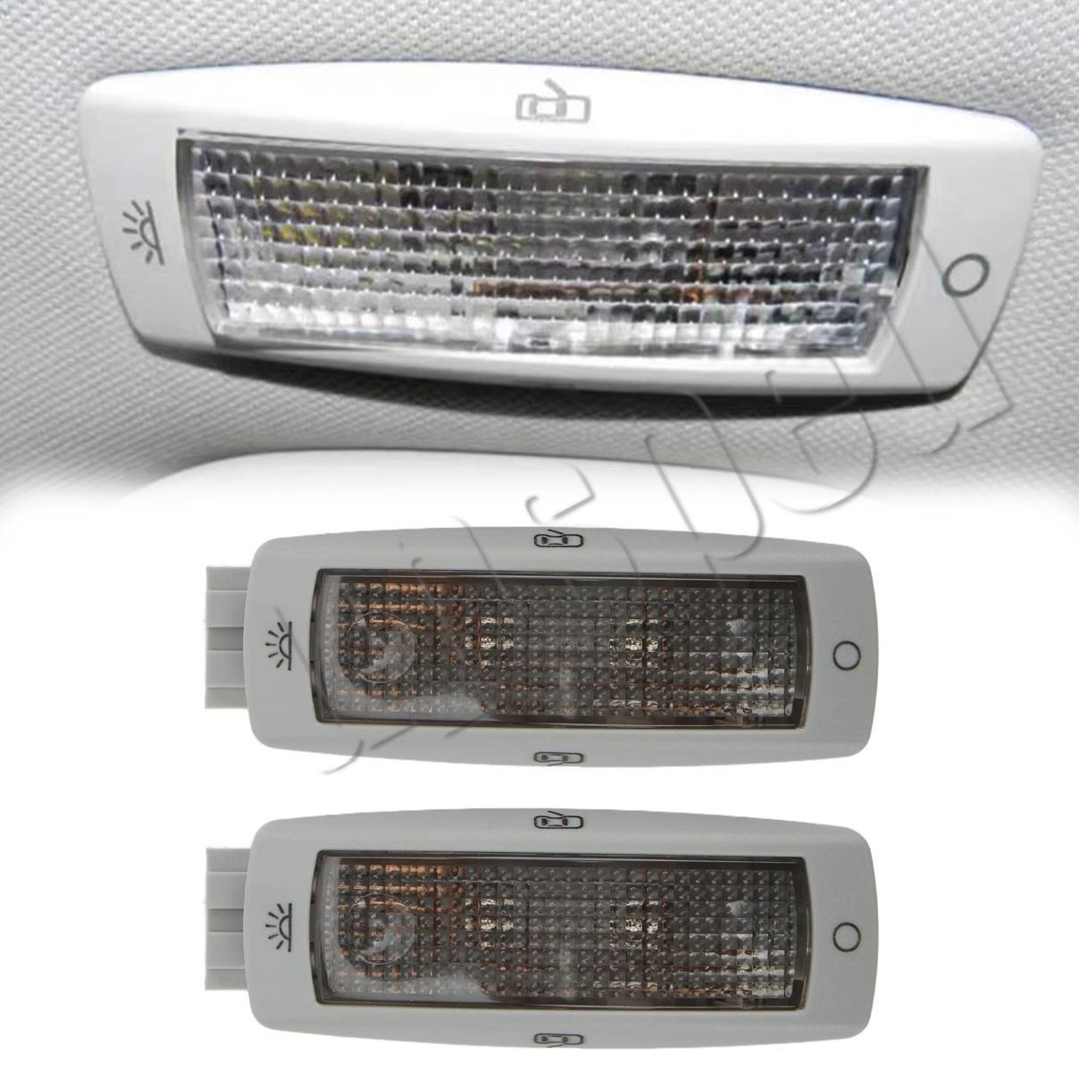 Gray White Rear Reading Map Dome Light For VW Golf Passat Skoda Superb Seat