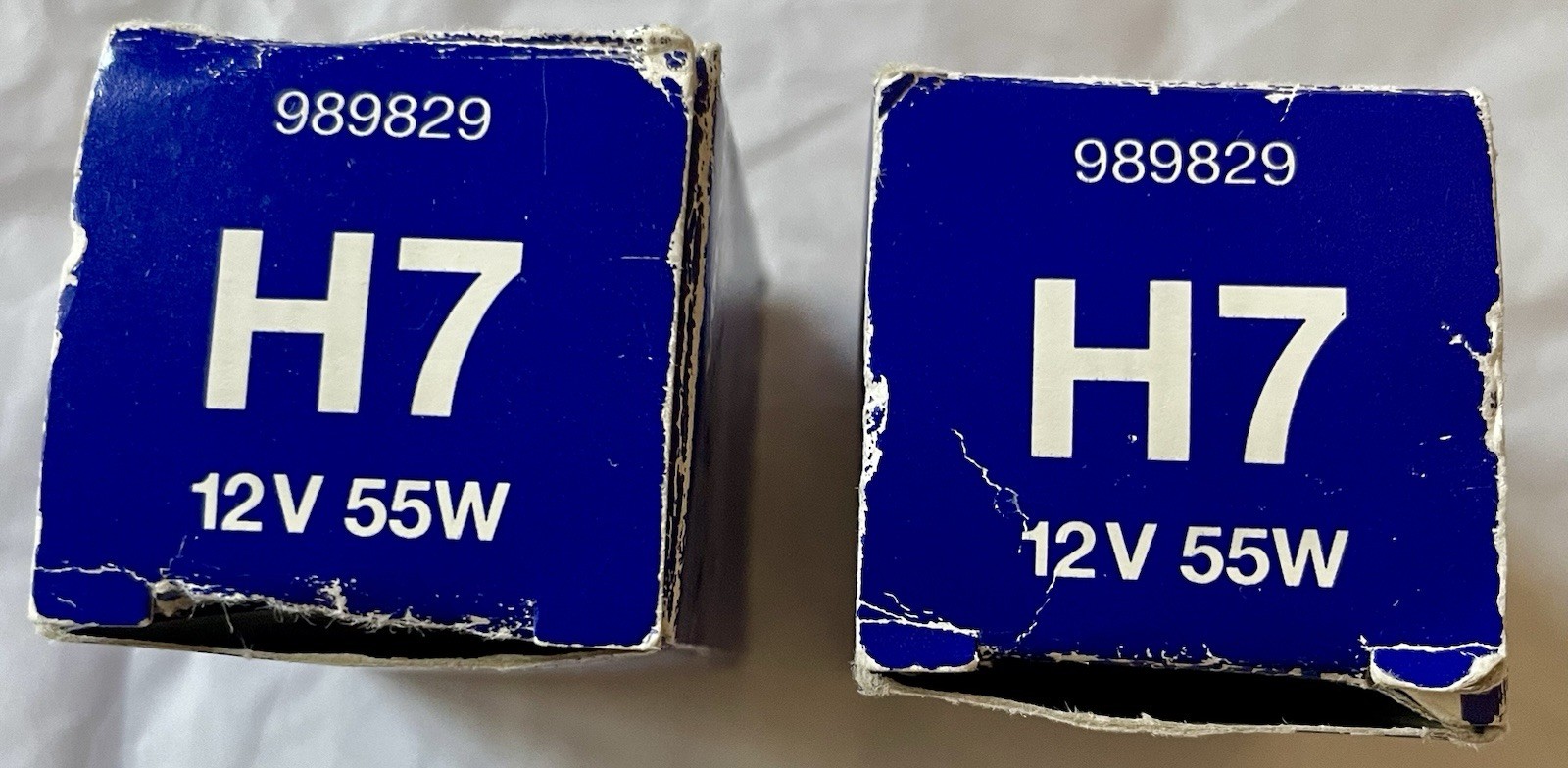 Volvo OEM Genuine Factory H7 Bulbs 989829 Lot Of Two Open Box Made In Germany