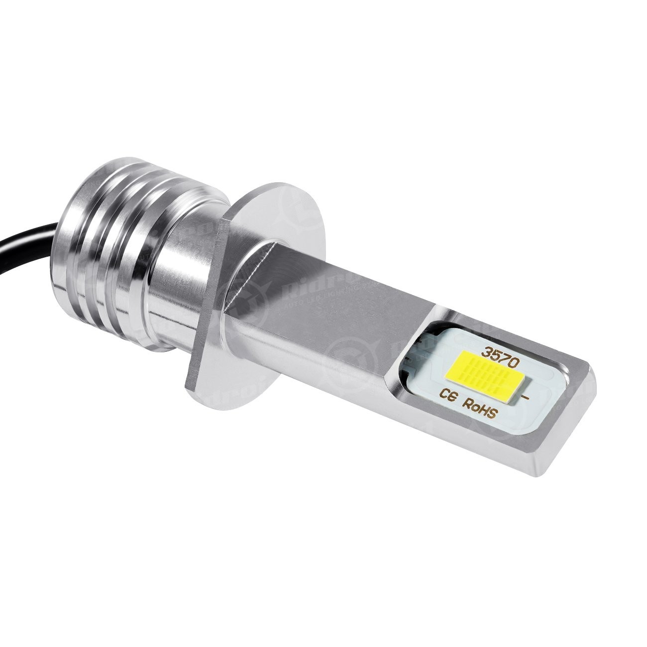 H1 LED Headlight Super Bright Bulb Kit 3000K Yellow 330000LM High Low Beam Light