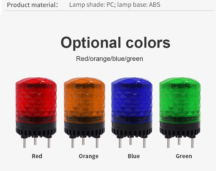 sound alarm led warning beacon flashing light emergency car alarm AC220V、DC9-30V