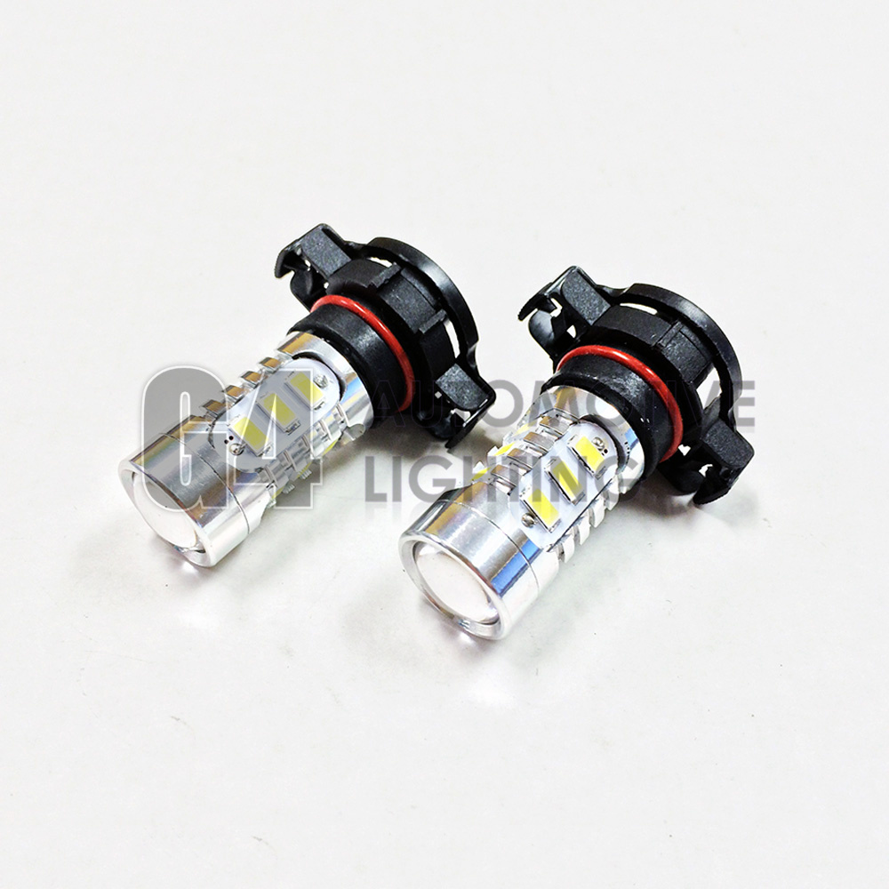 2x H16 5202 LED Bulbs High Power DRL SMD 5730 Fog Light Projector Bulb Pink