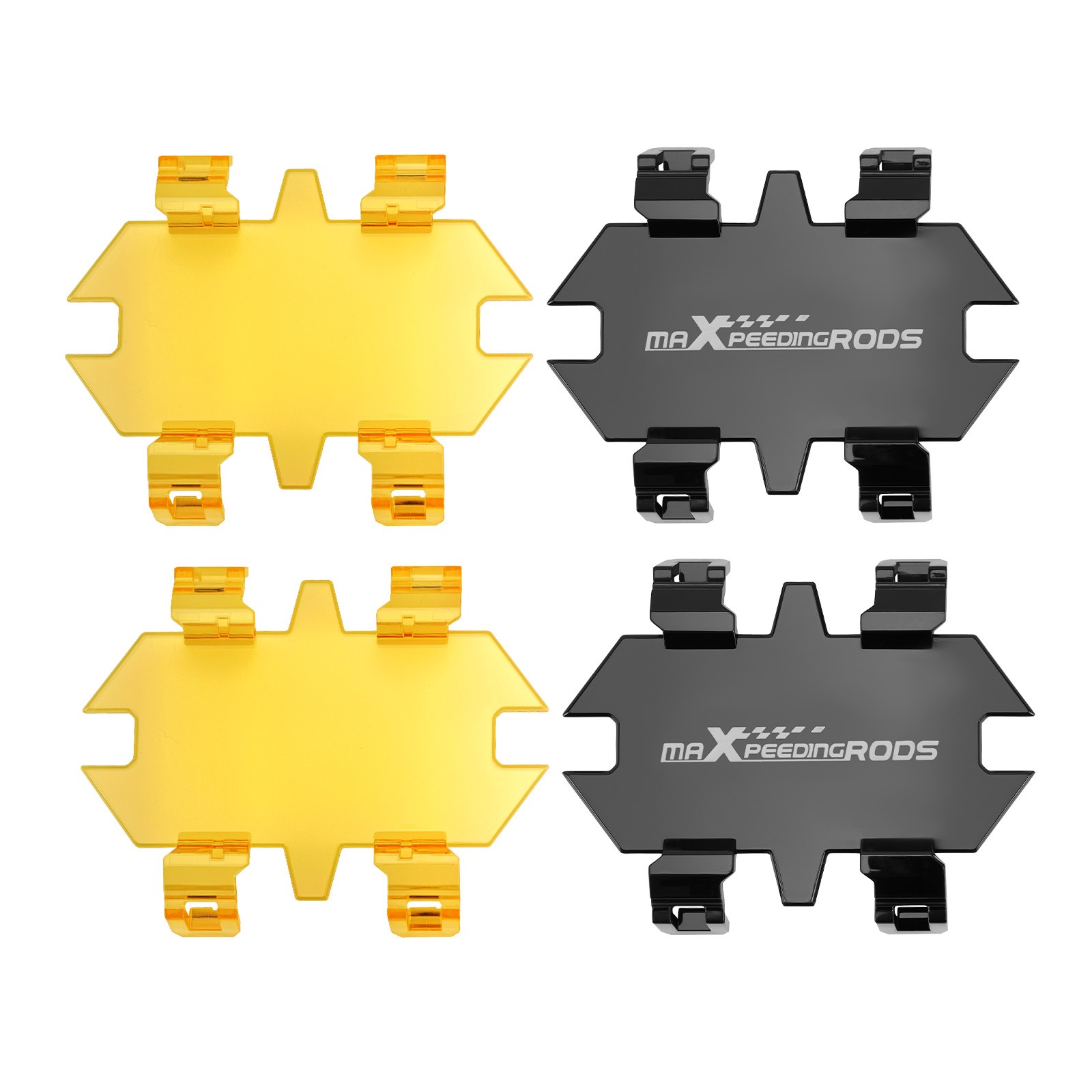 108W LED Driving Fog Light For Off-Road Trucks ATVs Rectangular IP68 Waterproof