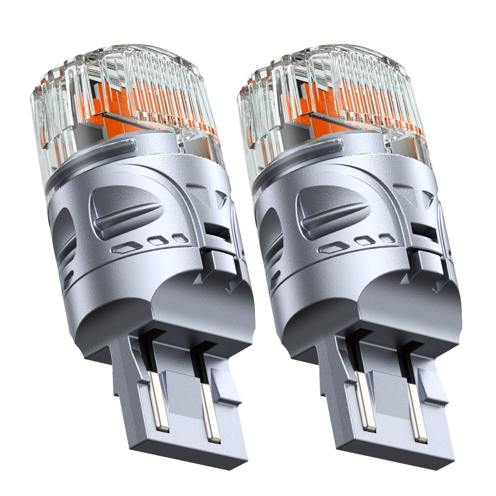 2-20 7443 7440 LED Turn Signal Light Bulbs Golden Yellow 360° Lighting Plug&Play