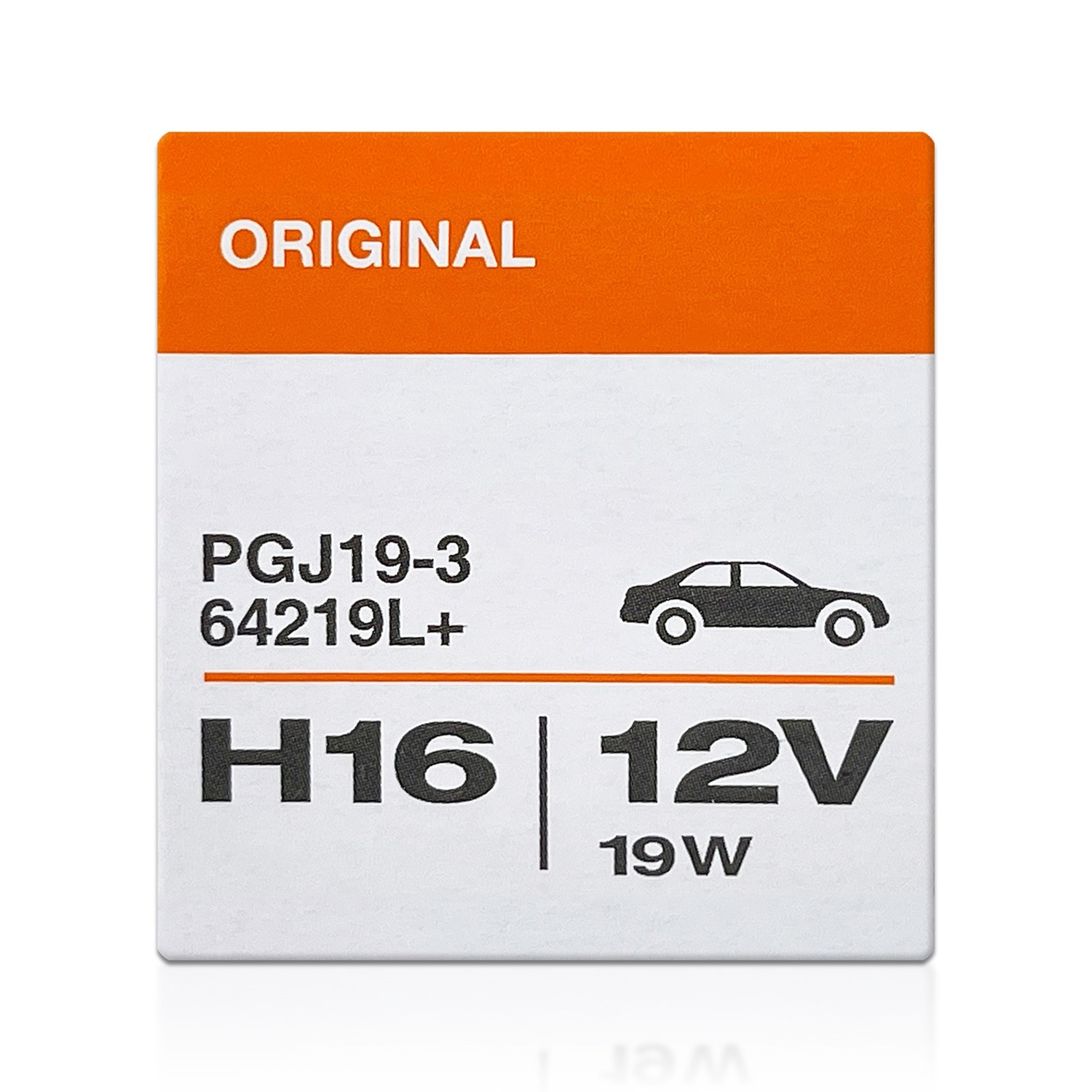Osram H16 Original Standard OEM Headlight Halogen Bulb | 64219L+ | Pack of 1
