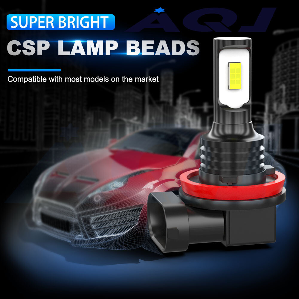 For BMW 428i 435i 2014 – 2016 Front HID Headlight High-Low + LED Fog Light Bulbs
