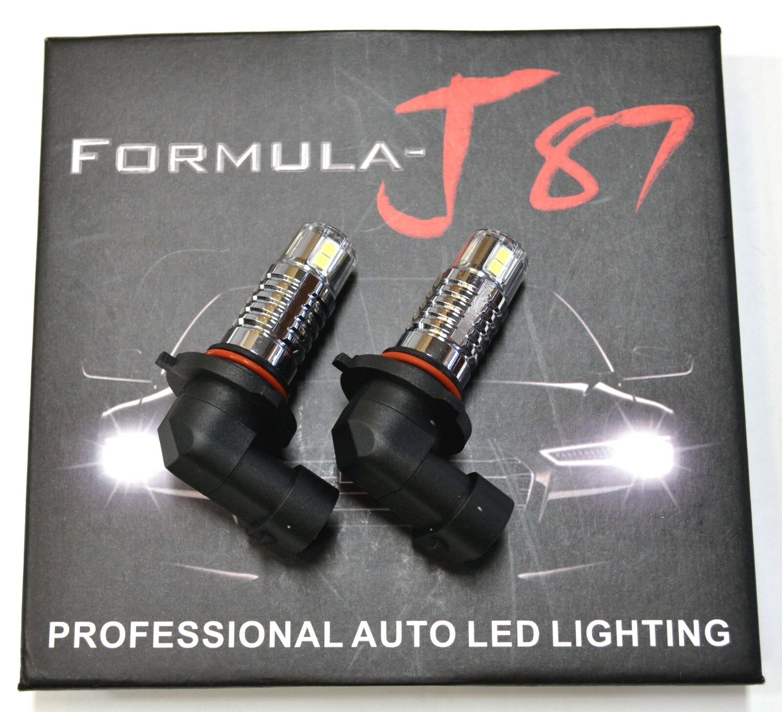 LED 30W 9012 HIR2 Blue 10000K Two Bulbs Head Light Replace Dual Beam Show