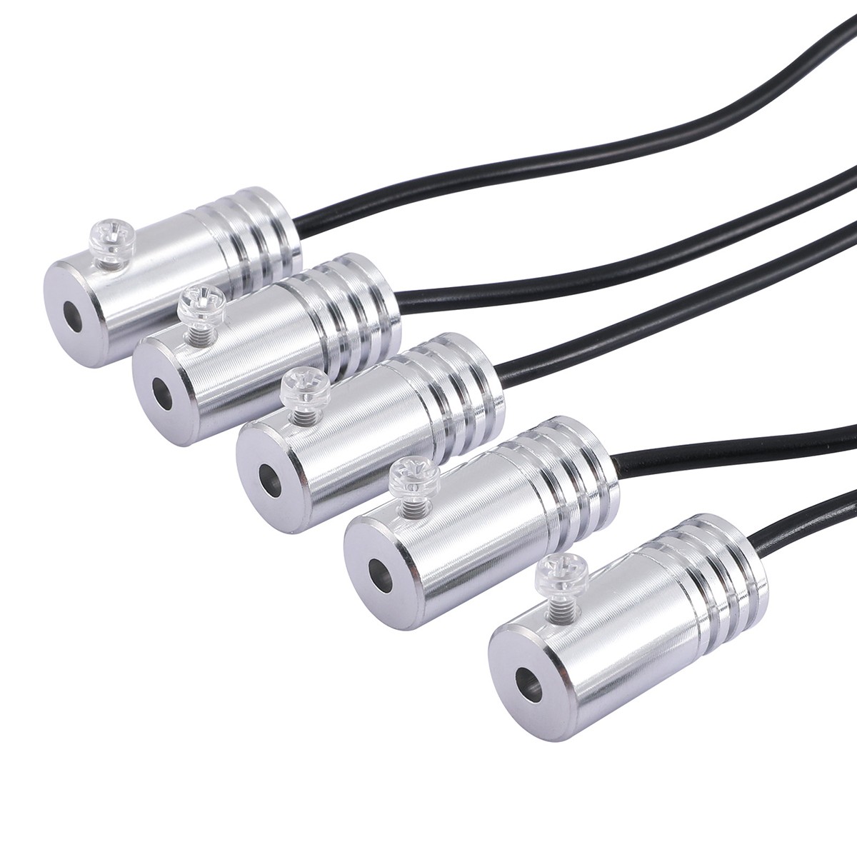RGB LED Car Fiber Optic Interior Lamp Decor Ambient Light Strips App Control New