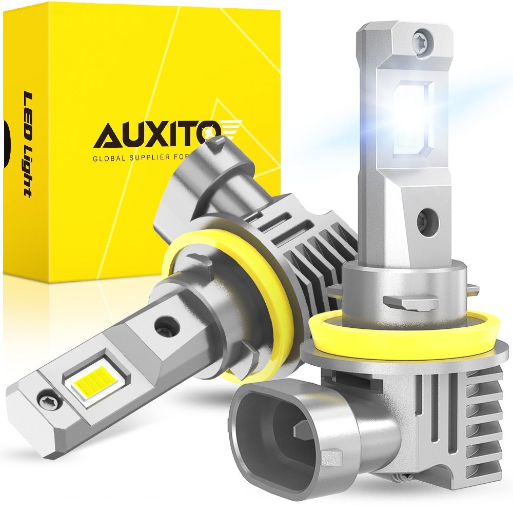 H11/8/9 LED Headlight Bulbs High Low Beam Conversion 6500K White Canbus 2-20X M6