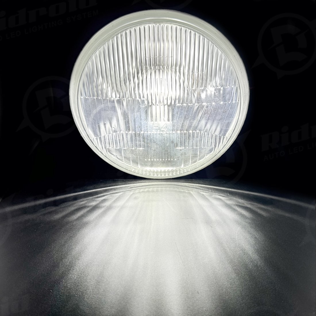 7″ LED Round Headlights Hi/Low Beam H4 Bulb Fit Porsche 911-912 914 924 928 944