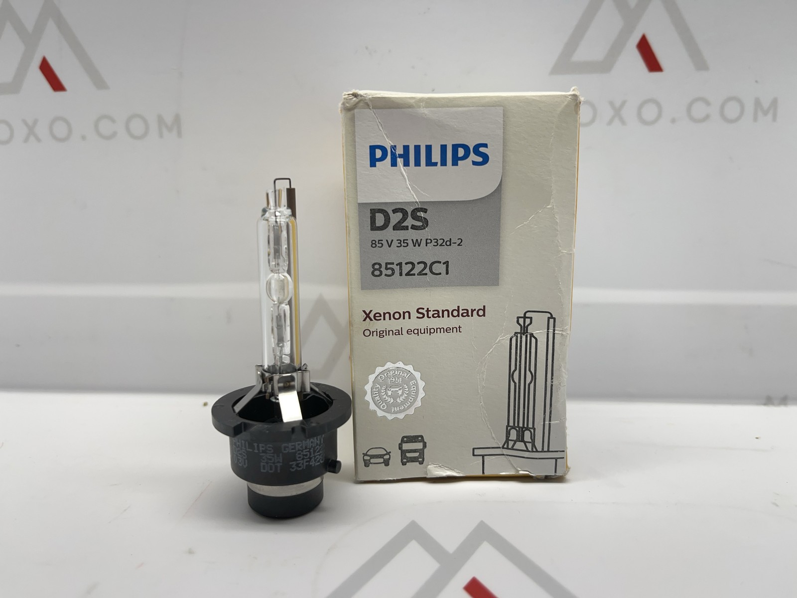 Philips Automotive Lighting D2S Authentic Xenon HID Headlight Bulb wit