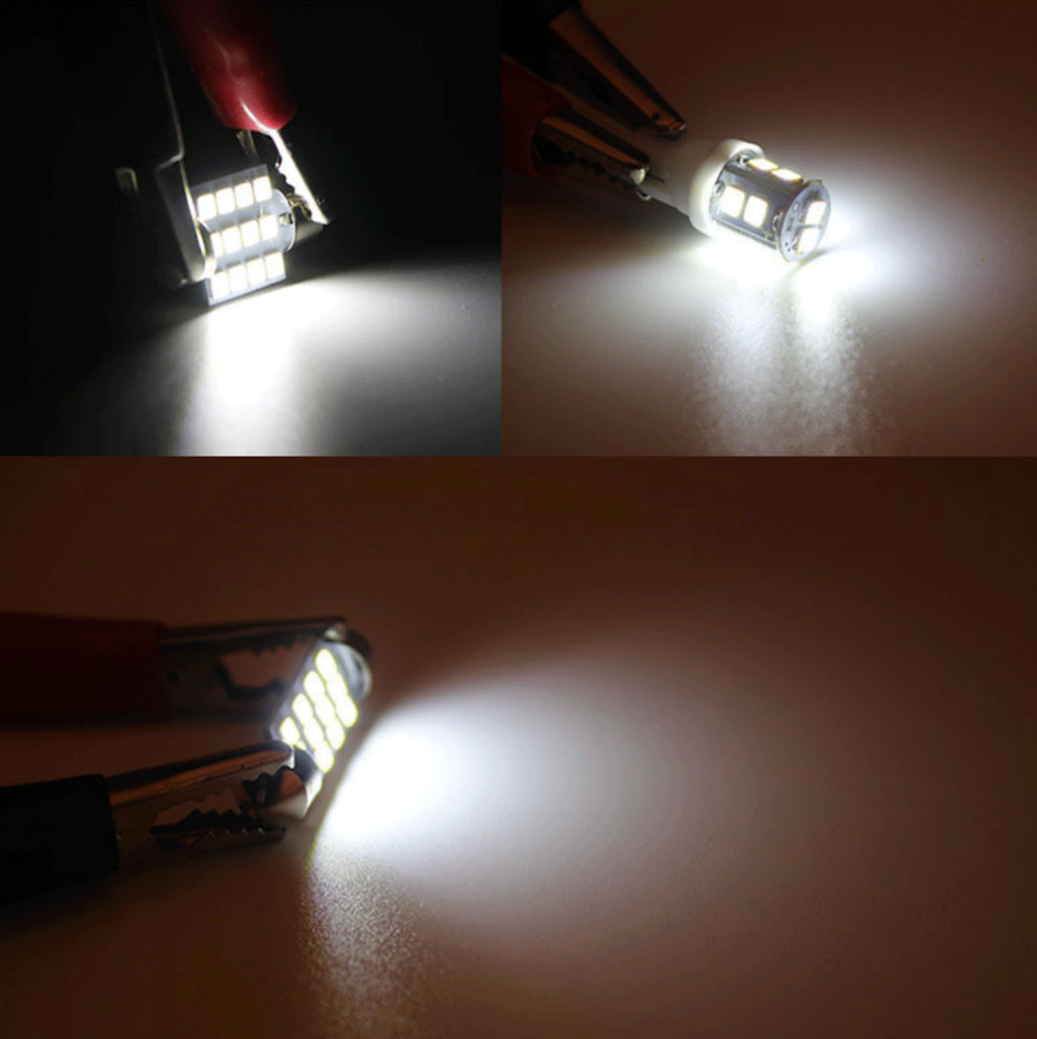20x LED Interior Lights Bulbs Kit Car Trunk Dome License Plate Lamps 6000K