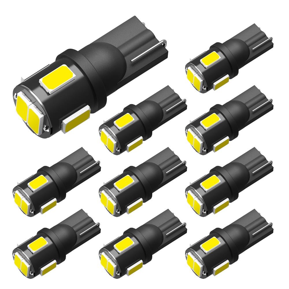 AUXITO T10 192 168 194 2825 W5W Light LED Bulbs Xenon White Super Bright For Car