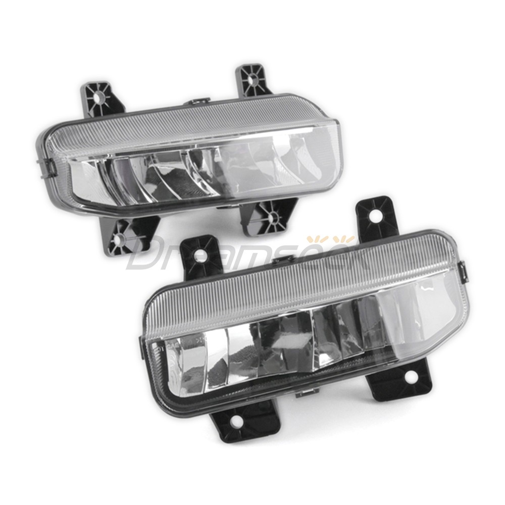 LED Fog Lamp Switch Bezel Kit for Dodge Ram 2500 3500 19-24 Front Bumper Driving