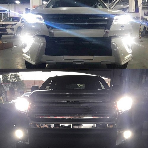 For Yamaha YZF-R6 YZF-R1 White H7 LED Motorcycle Headlight Bulbs Kit YHL