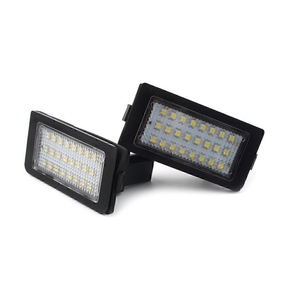 LED Number License Plate Lamp Lights White For BMW E38 7 Series 1995-2001 CanBus