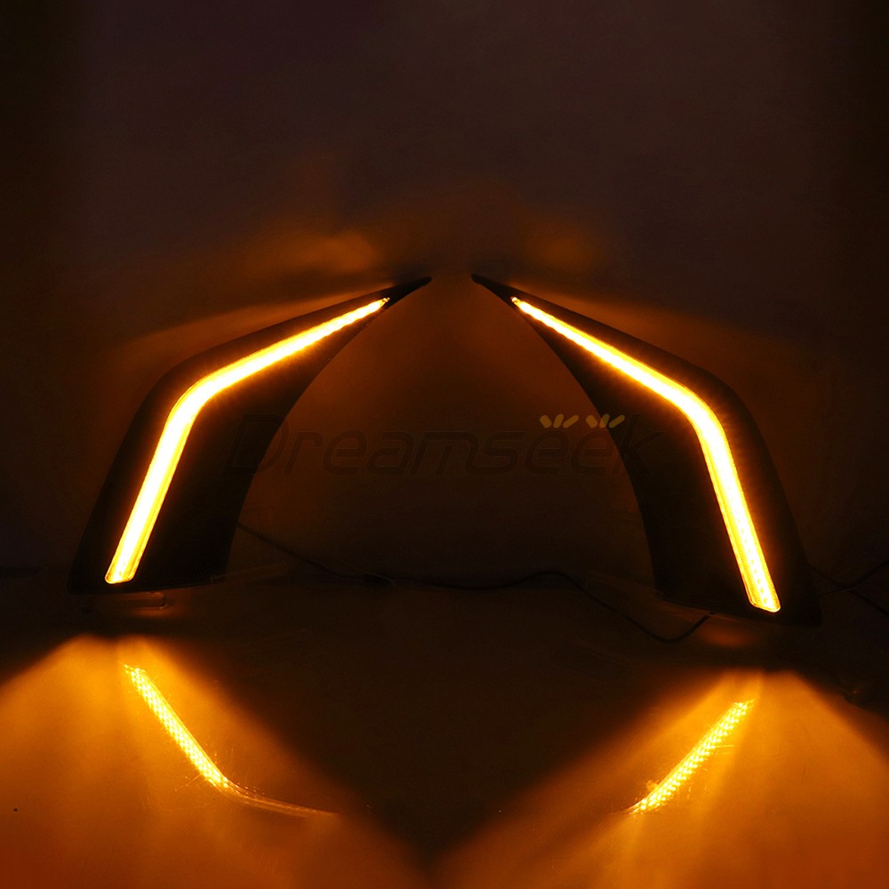 LED Daytime Running Light DRL Fog Day Driving Lamp For Lexus ES350 ES300h 2019+