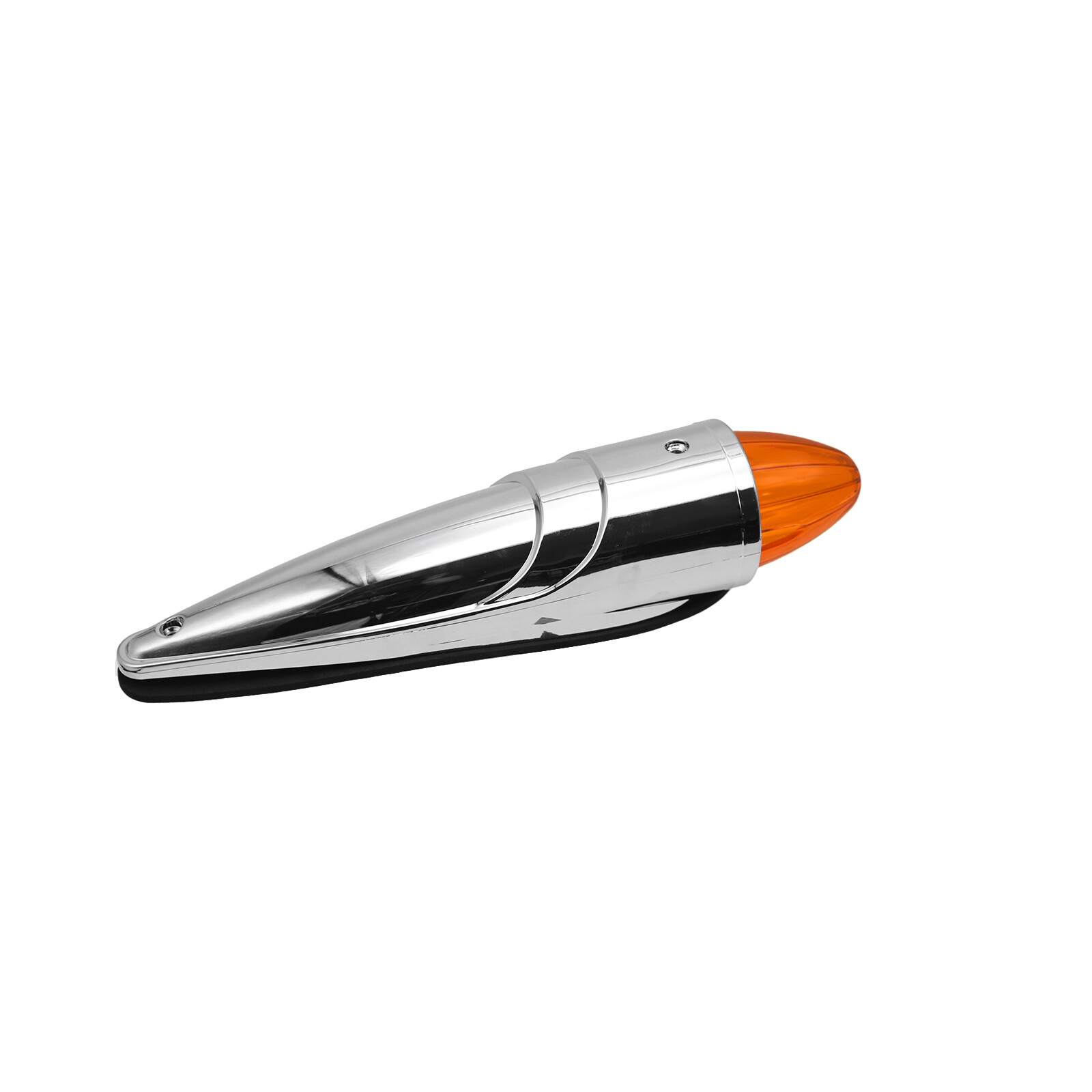 Amber Torpedo Cab Marker Lights 5Pcs Chrome LED Truck Roof Lights Top Clearance