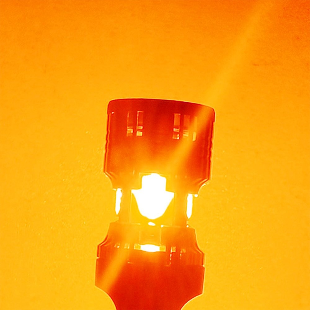 Pair AUXITO 7443 White Yellow Dual Color LED DRL Turn Signal Parking Light Bulbs