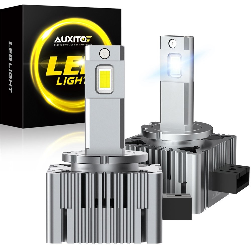 Pair D1S D1R D3S D3R LED Headlight High Low Beam HID Xenon Replace Bulbs 6000K