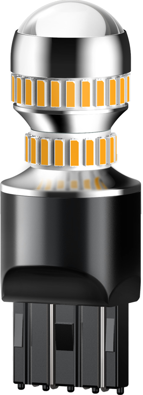 Auxito 7443 7444 Amber LED Rear Turn Signal Blinker Light Bulb Yellow 2/10x