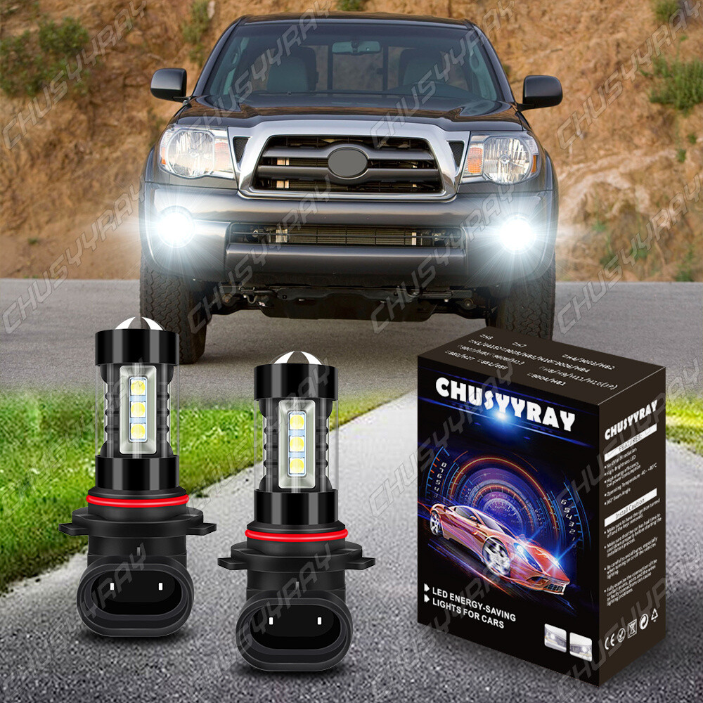 H11 H8 H9 160W High Power 6000K HID White LED Fog Light Bulbs Driving Lamp DRL