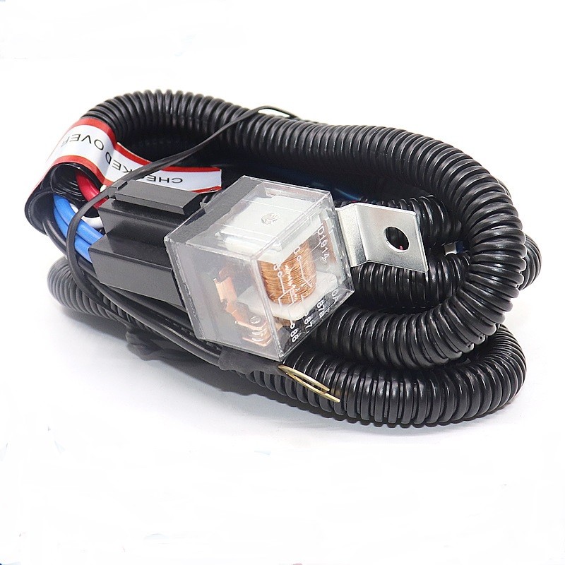 12V Horn Wiring Harness Relay Kit For Car Truck Grille Mount Blast Tone Horns