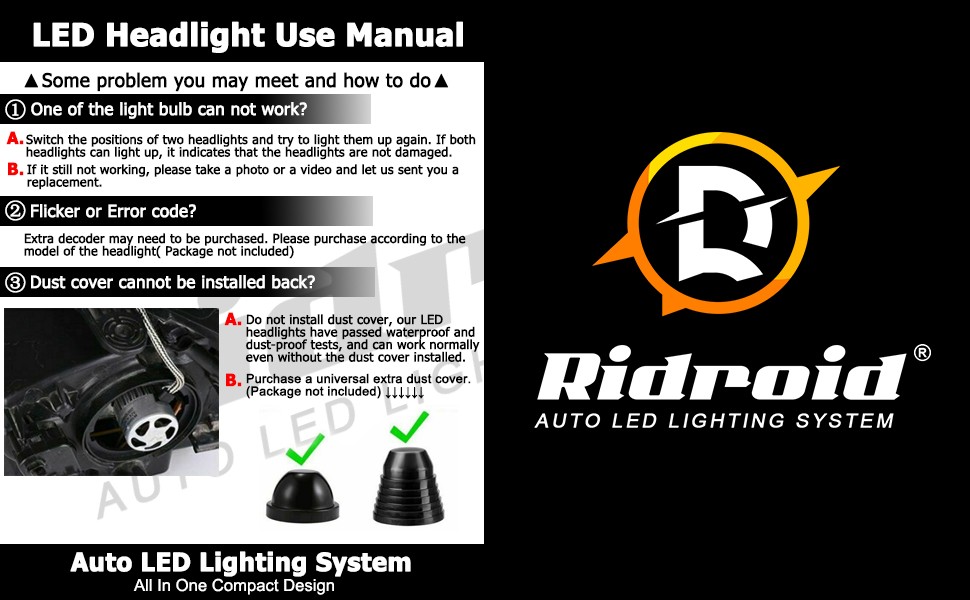 H11 LED Headlight Super Bright Bulbs Kit 6000K White 330000LM High/Low Beam