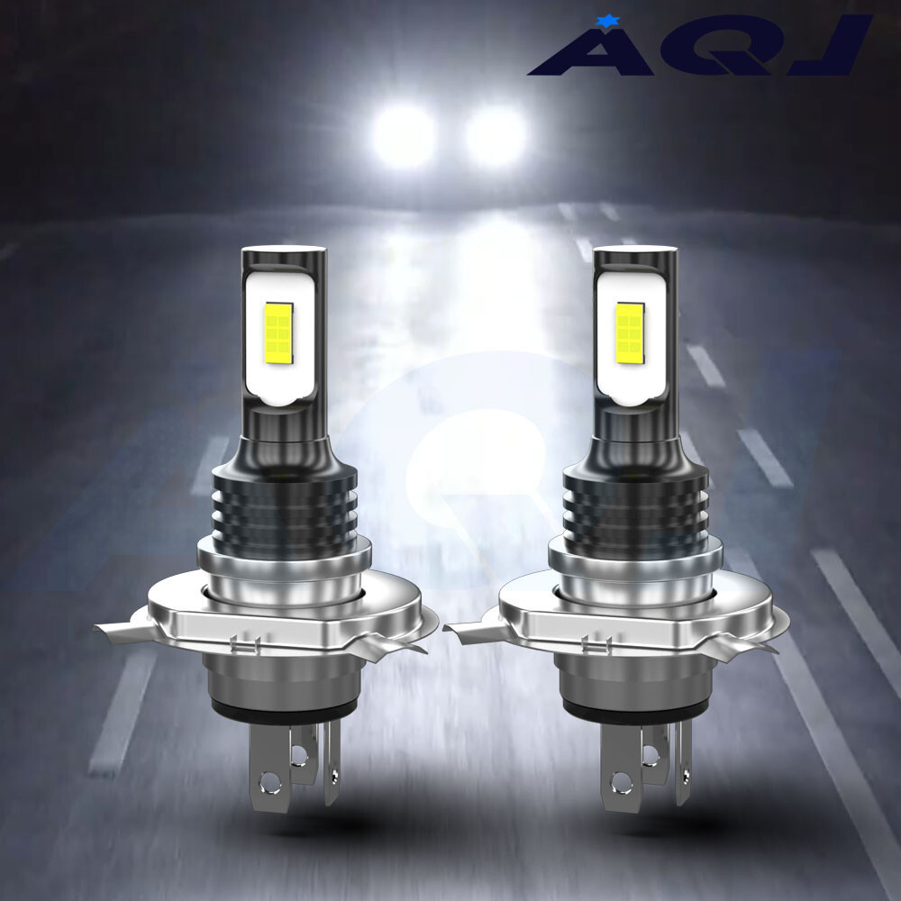 4PCS 5.75″ 5-3/4″ white LED Headlights Hi/Lo Beam for Chevy Chevelle 1964-1970