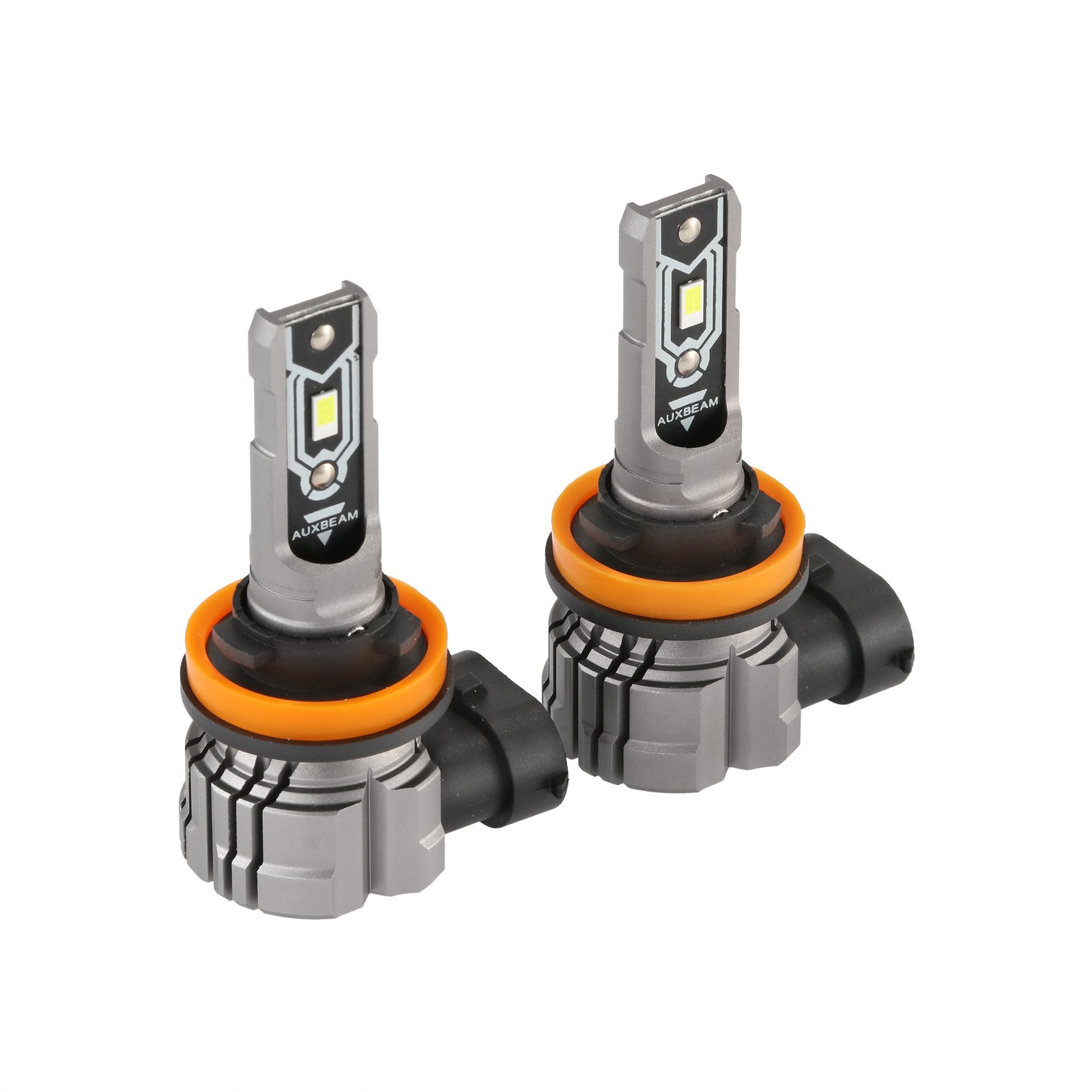 AUXBEAM H11 LED Headlight Kit Low Beam Bulbs Super Bright 6500K White 25000LM 2X