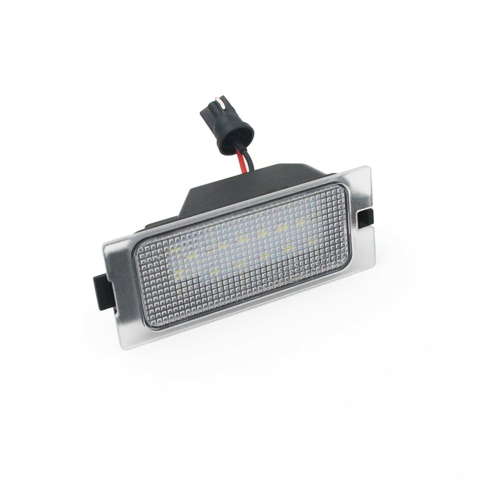 Pair LED Pure White Bright License Plate Light Assembly Replace,for Escape SUVs