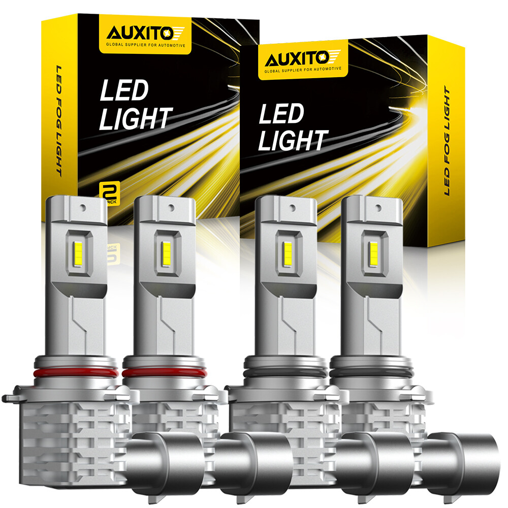 Auxito 9005+9006 Combo LED Headlight 400W 720000LM High/Low Beam 6500K Bulbs Kit