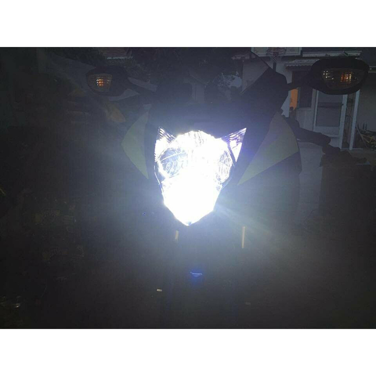 For Yamaha YZF-R6 2003-09 YZF-R1 2009-11 – 2x LED Headlight H7 Bulbs White 6000K