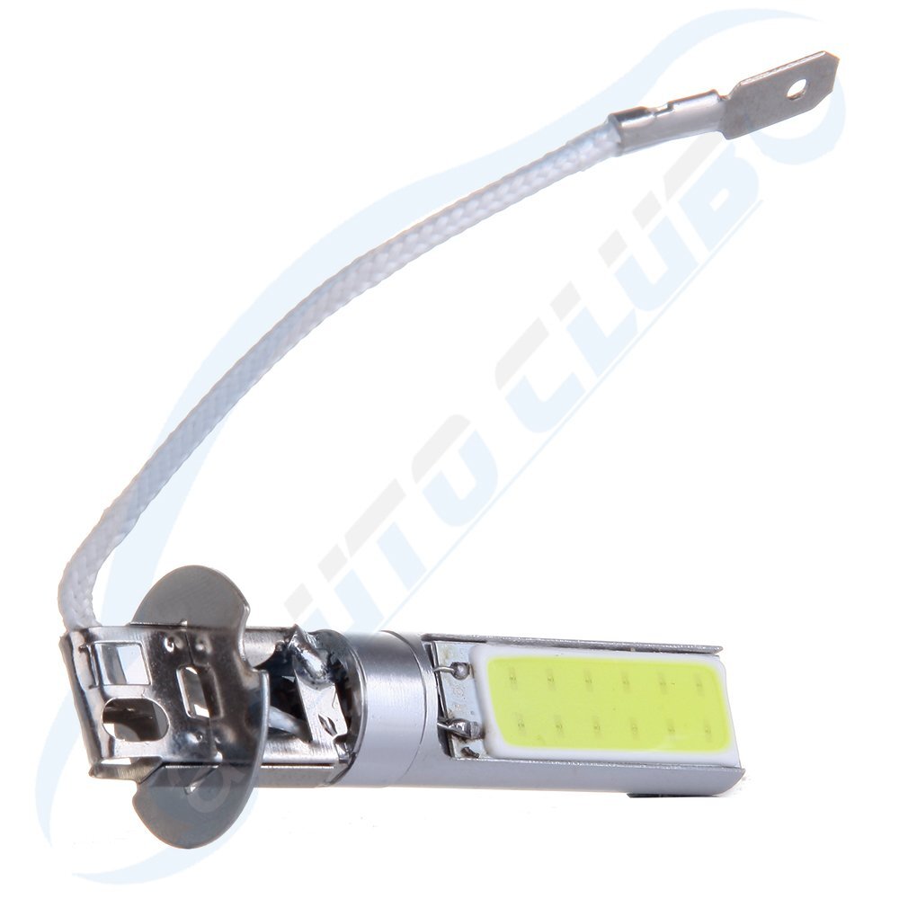 Bright For H3 LED Fog Light 24 SMD Car Bulb 6000K 24SMD Pure White Lamp
