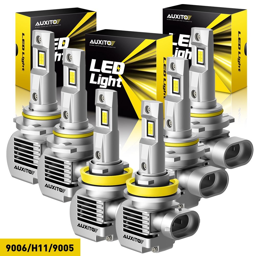 9005 9006 H11 LED HEADLIGHT Bulbs 6500K High&Low Beam Super Bright White 6-60X