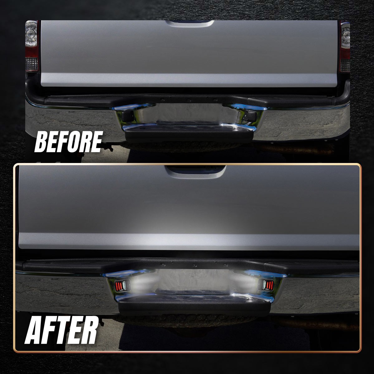 Car LED License Plate Lights Tag Lamp For Toyota Tundra 2000-2013 Tacoma 2006-15