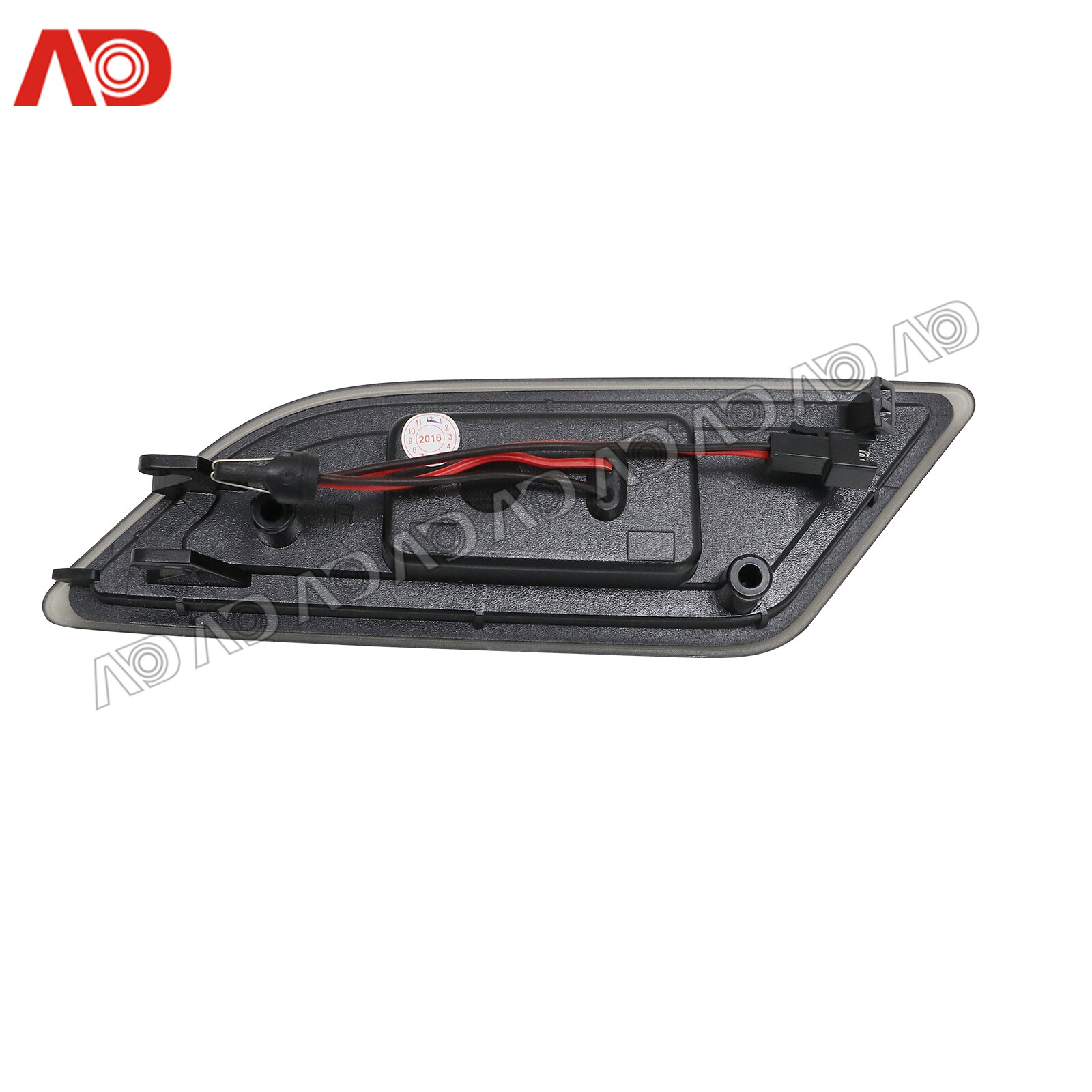 For 2012-2014 Mercedes W204 C250 C300 C350 Smoked LED Side Fender Marker Lights