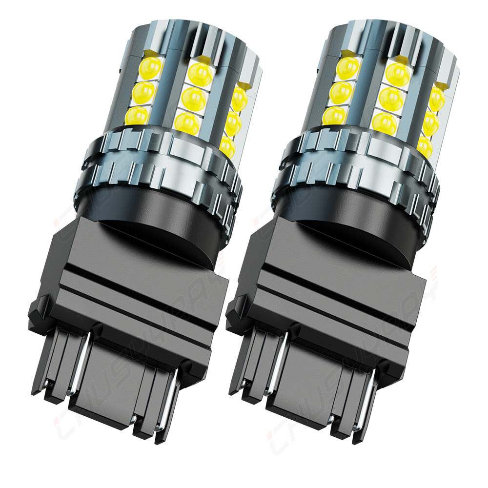 1400LM White 3157 LED Reverse Backup DRL Light Bulbs for 2003-2009 Hummer H2