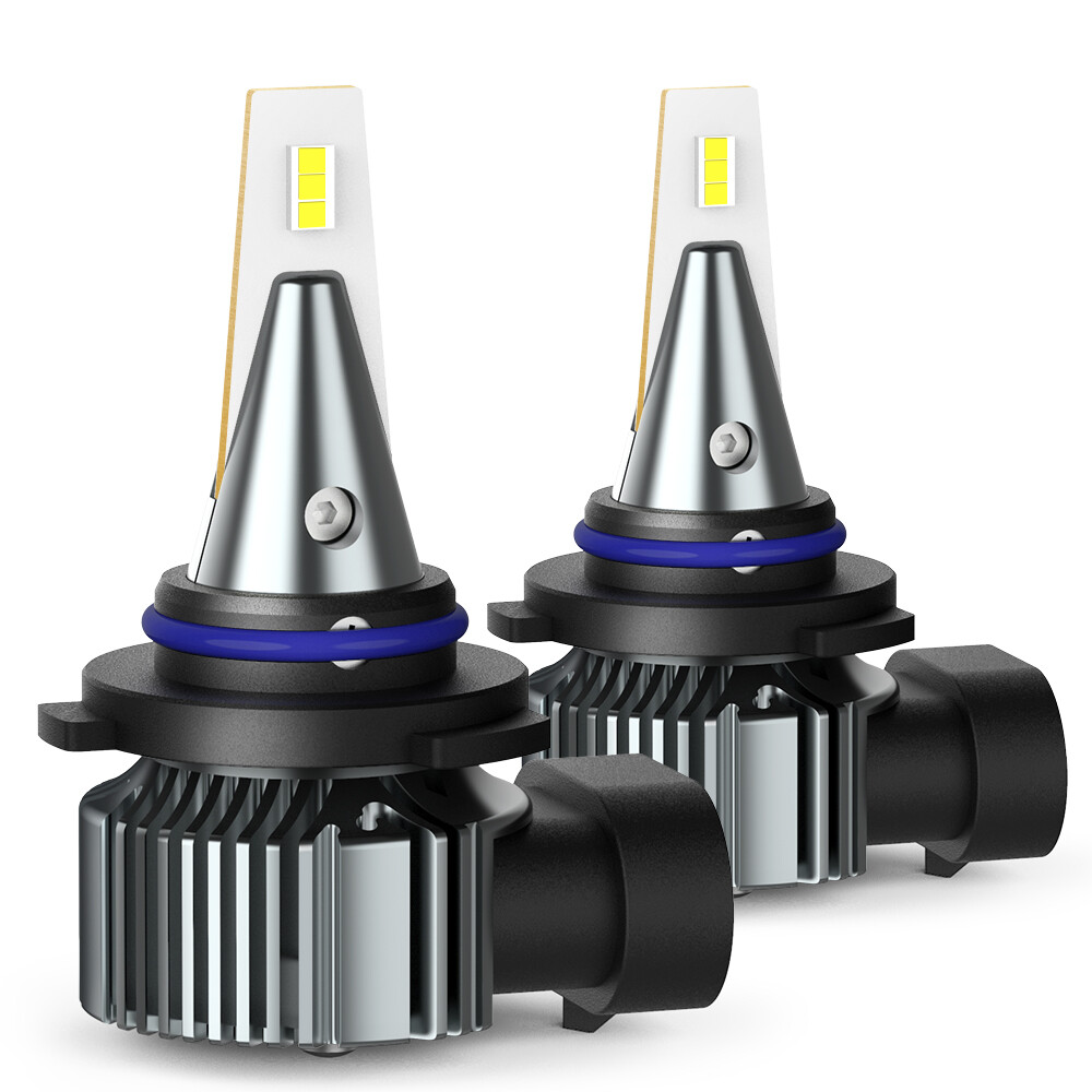 AUXITO 9006 LED Fog Light Kit Combo High Bulb Power Low Beam Super White 6500K