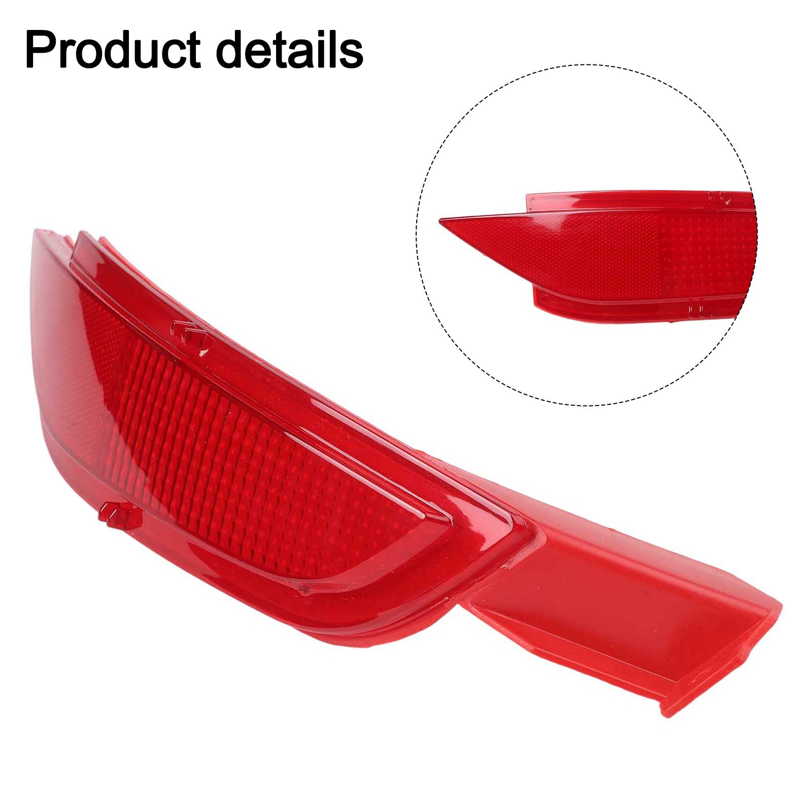 Fog Light Reflector Red Rear Right Plastic Replacement 1PC High Quality 2018 New