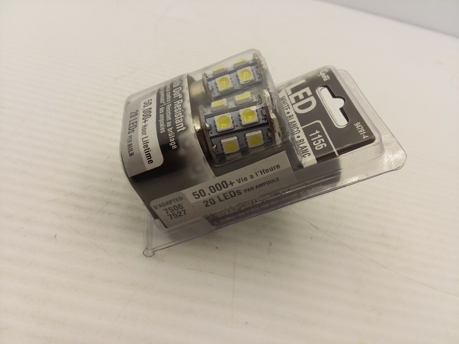 GROTE 1156 LED BULB WHITE 20 LEDS PER BULB 50,000+ HOUR LIFETIME NIB