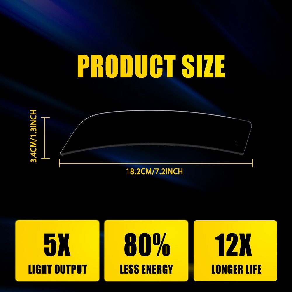 4PC White LED Side Marker Lights For 2022 23 2024 Toyota GR86 ZN8 Subaru BRZ P