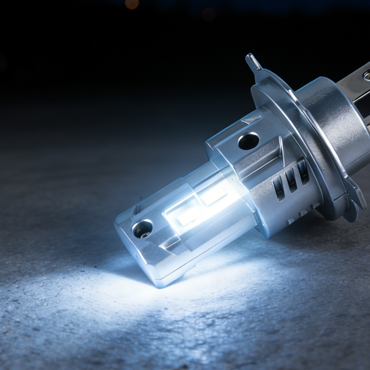 2Pcs H4 9003 Super White LED Headlight Bulbs High Low Beam Combo 80000LM New