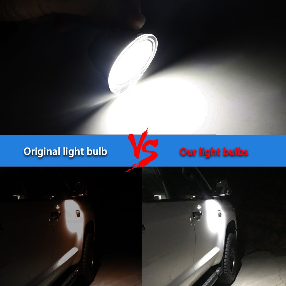18 LED Under Side View Mirror Puddle Light Leap For Ford Edge 2015 – 2016 2Pcs