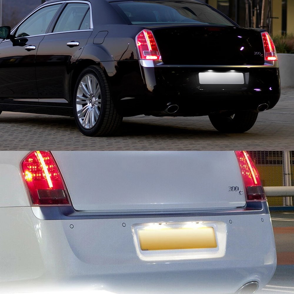 18LED License AUXITO For Plate Free Light 2005-2014 300 Error Chrysler 300C 300S