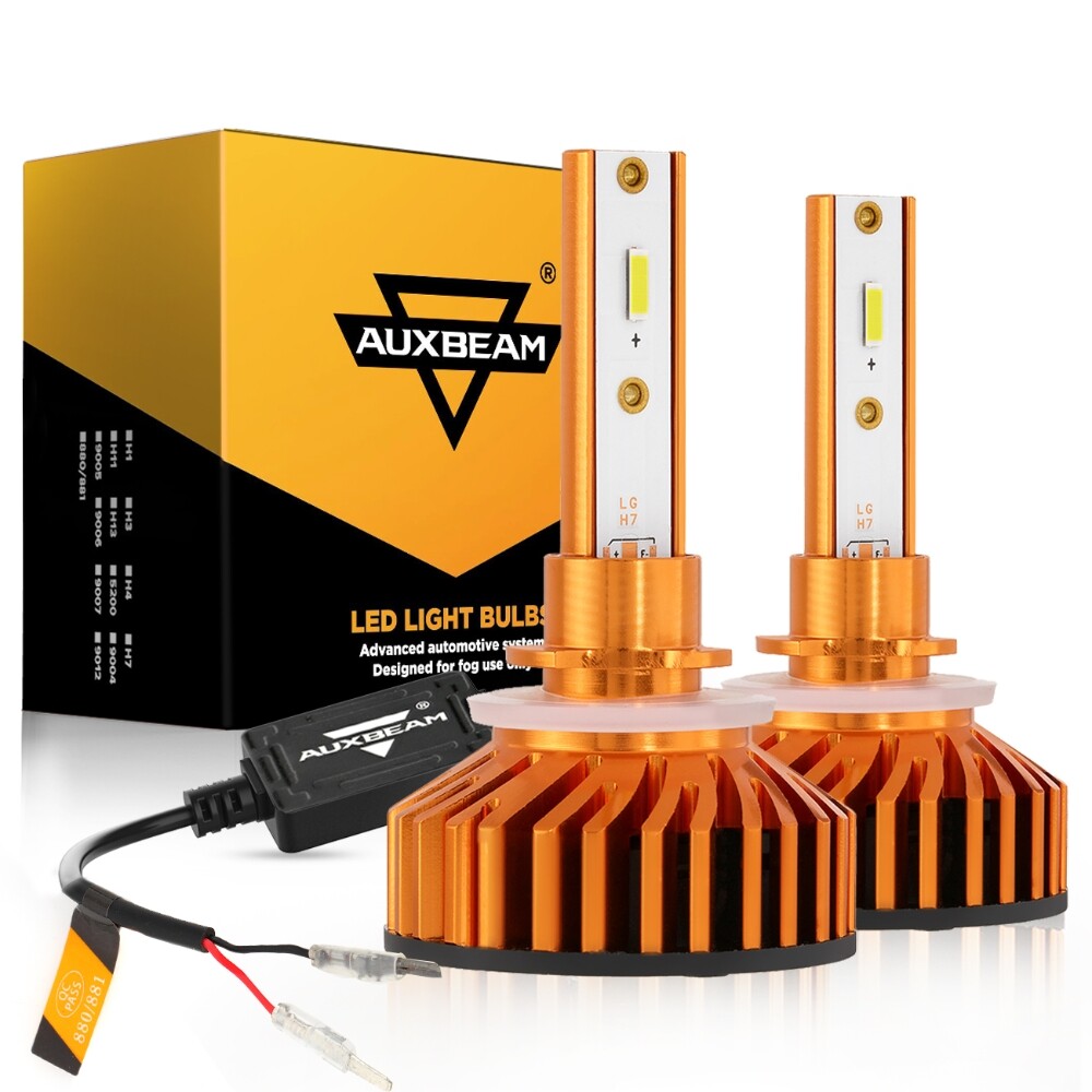AUXBEAM For Chevy Tahoe 2001-2006 9005 9006 LED Headlight Hi/Lo 880 Fog Lights